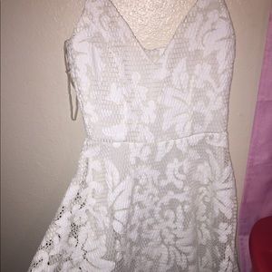 Cute Lace White Dress